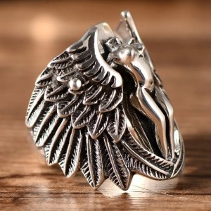 Engel ring - 925 Sterling Zilver