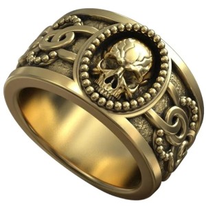 Prachtige Skull ring - 925 sterling Zilver